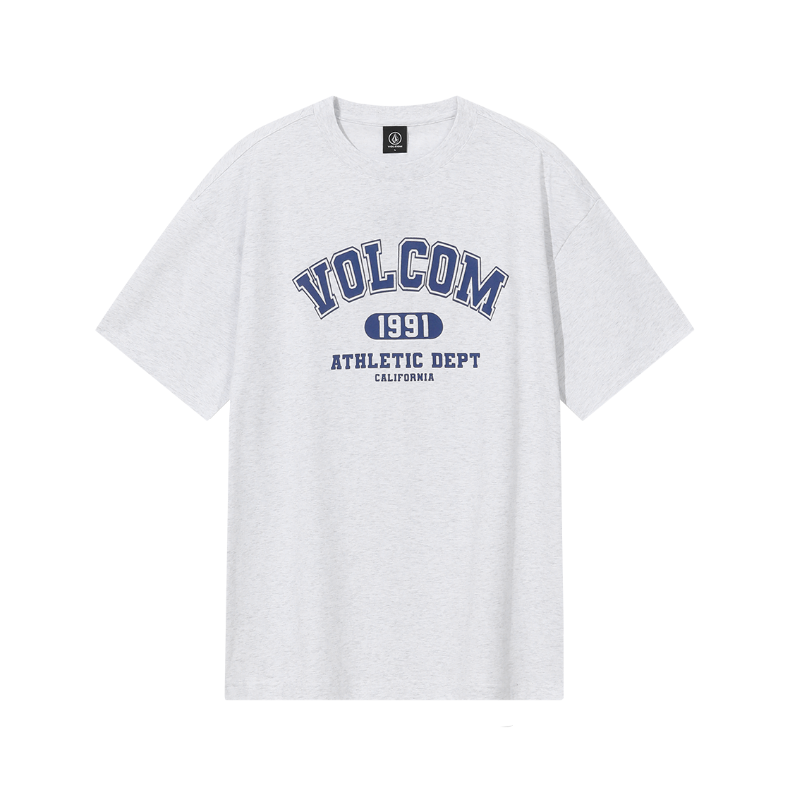 볼컴 어센틱 티셔츠 (아이스 그레이)(Volcom Authentic Short Sleeve Ice Grey)