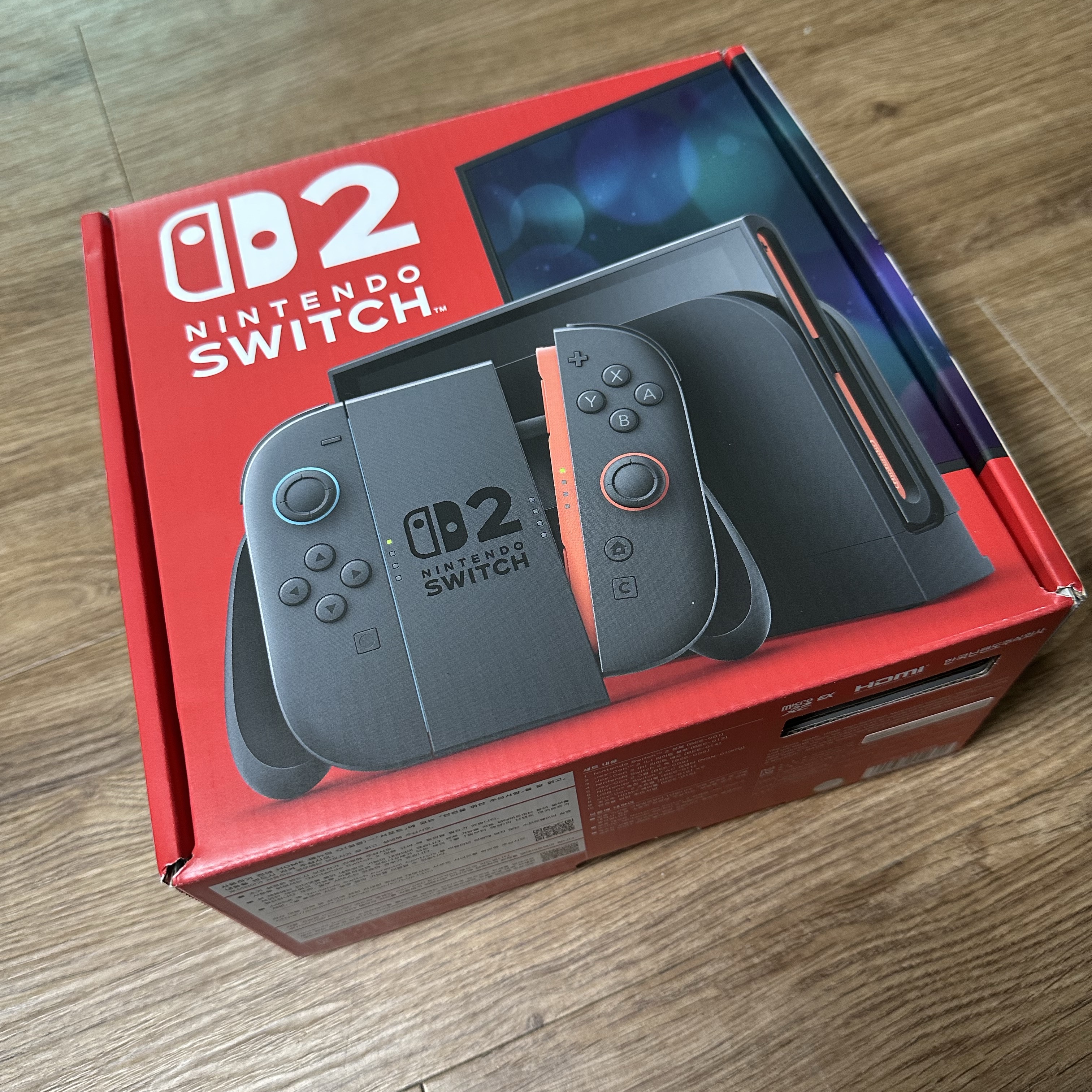 Nintendo Switch 2 Black (Korean Ver.) 착용 스타일