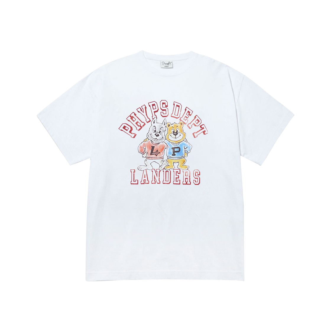 SSG 랜더스 x 피뎁트 그래픽 티셔츠 화이트(SSG Landers x Phypsdept Graphic T-Shirt White)