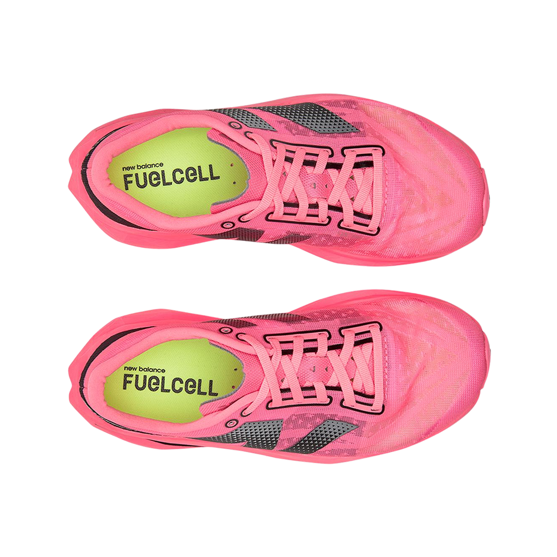 (W) 뉴발란스 퓨어셀 레벨 v4 울트라 핑크 블랙 - D 와이드((W) New Balance Fuelcell Rebel v4 Ultra Pink Black - D Wide) - 2
