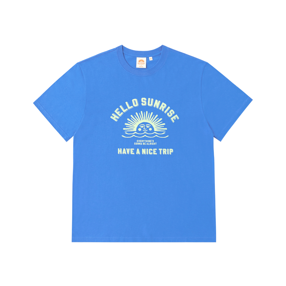 헬로선라이즈 빈티지 아치 로고 티셔츠 블루(Hello Sunrise VTG Arch Logo Tee Blue)