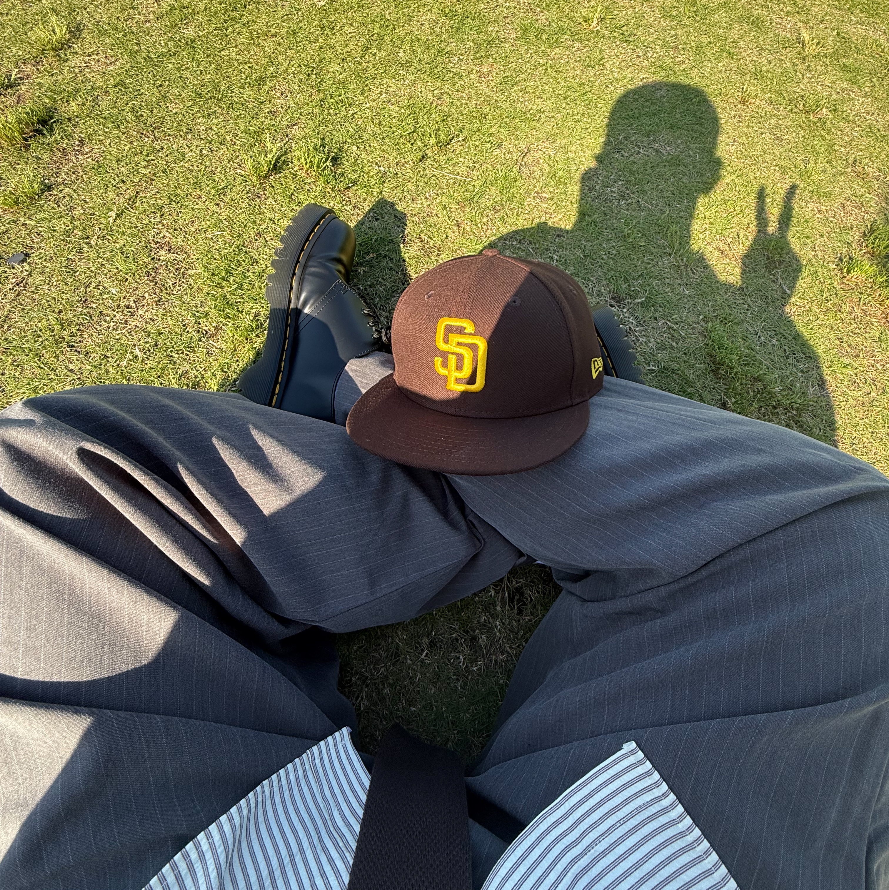 New Era MLB Authentic San Diego Padres Game Brown 착용 스타일 - 4