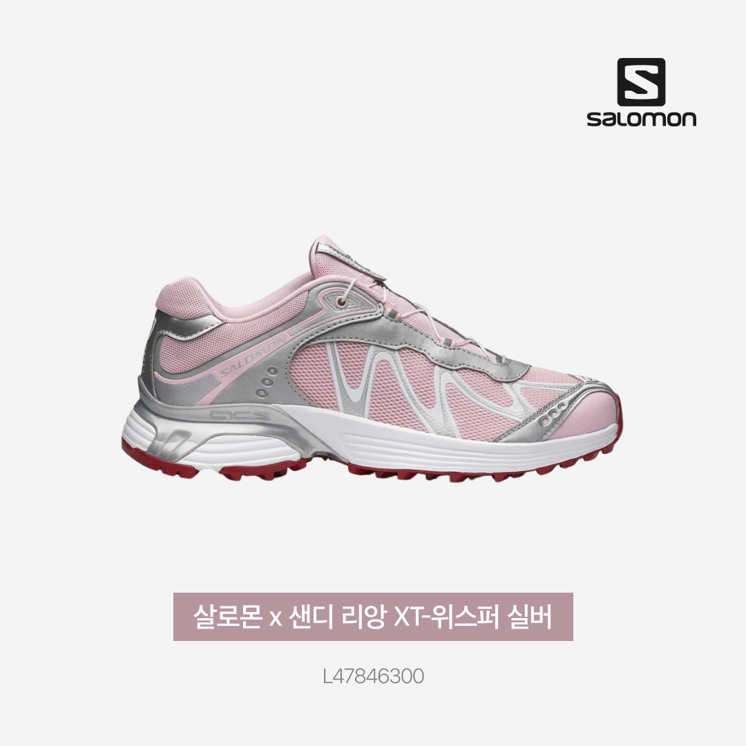Salomon x Sandy Liang XT-Whisper Fairy Tale Silver 착용 스타일 - 3