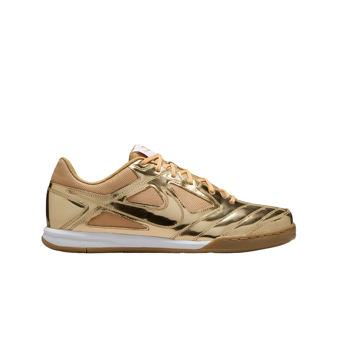 IB3566-700 Nike Gato LV8 Metallic Gold White