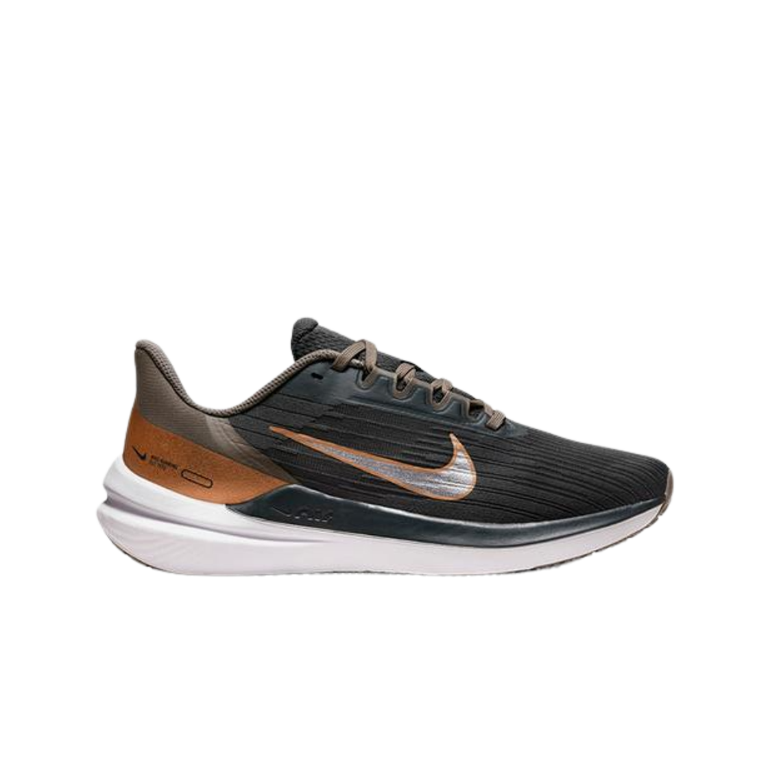 (W) 나이키 에어 윈플로 9 다크 스모크 그레이 올리브 그레이((W) Nike Air Winflo 9 Dark Smoke Grey Olive Grey) - 1