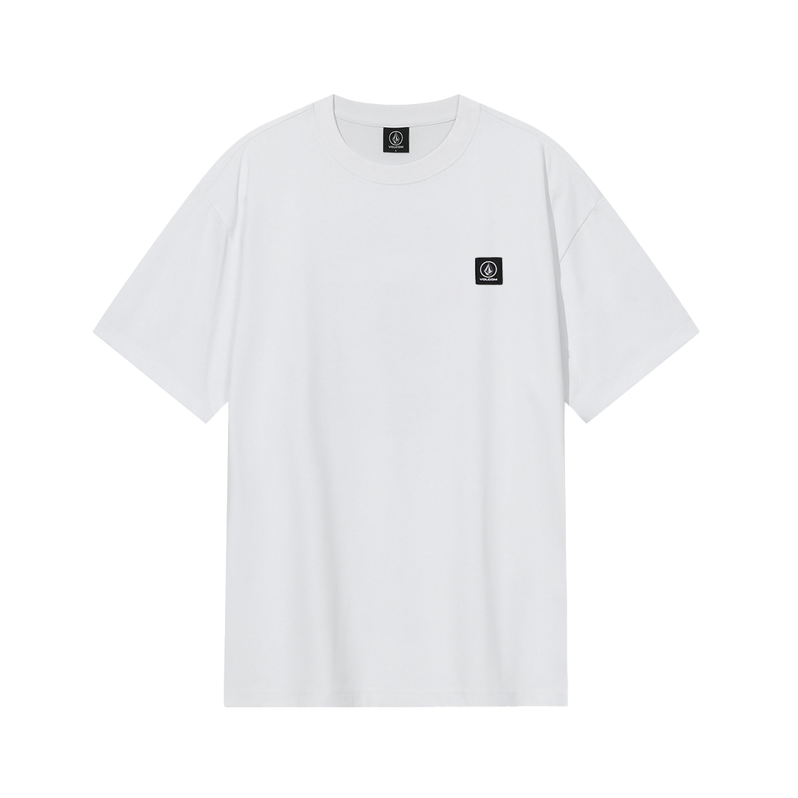볼컴 베이직 라운드 티셔츠 (화이트)(Volcom Basic Round Short Sleeve White)