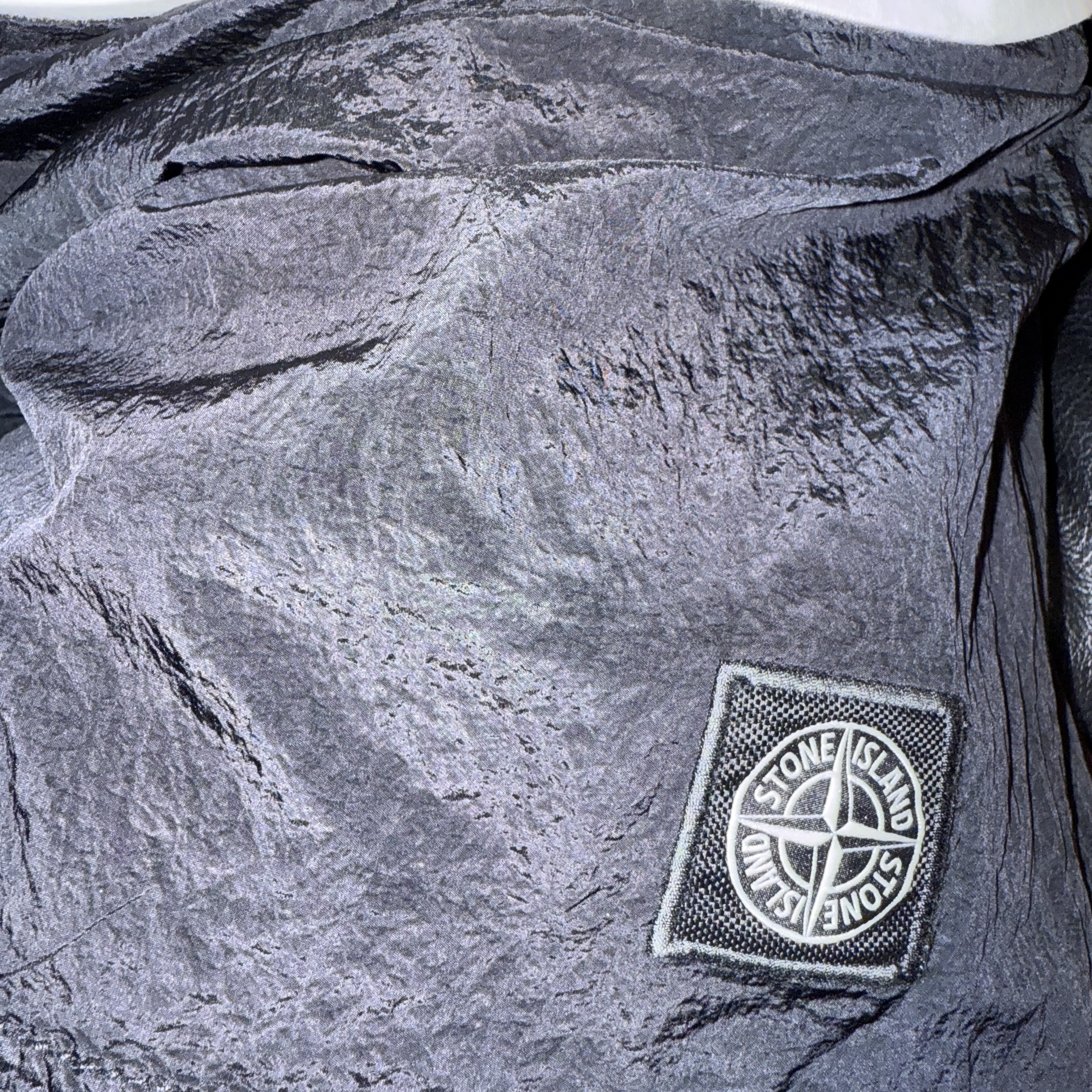 Stone Island B100009 Nylon Metal in Econyl Pocket Details Regular Fit Swim Trunks Black - 25SS 착용 스타일 - 1
