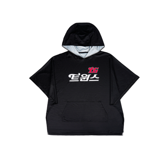 LD255UPTTS004 LG TWINS Iconic Icing Hoodie Black