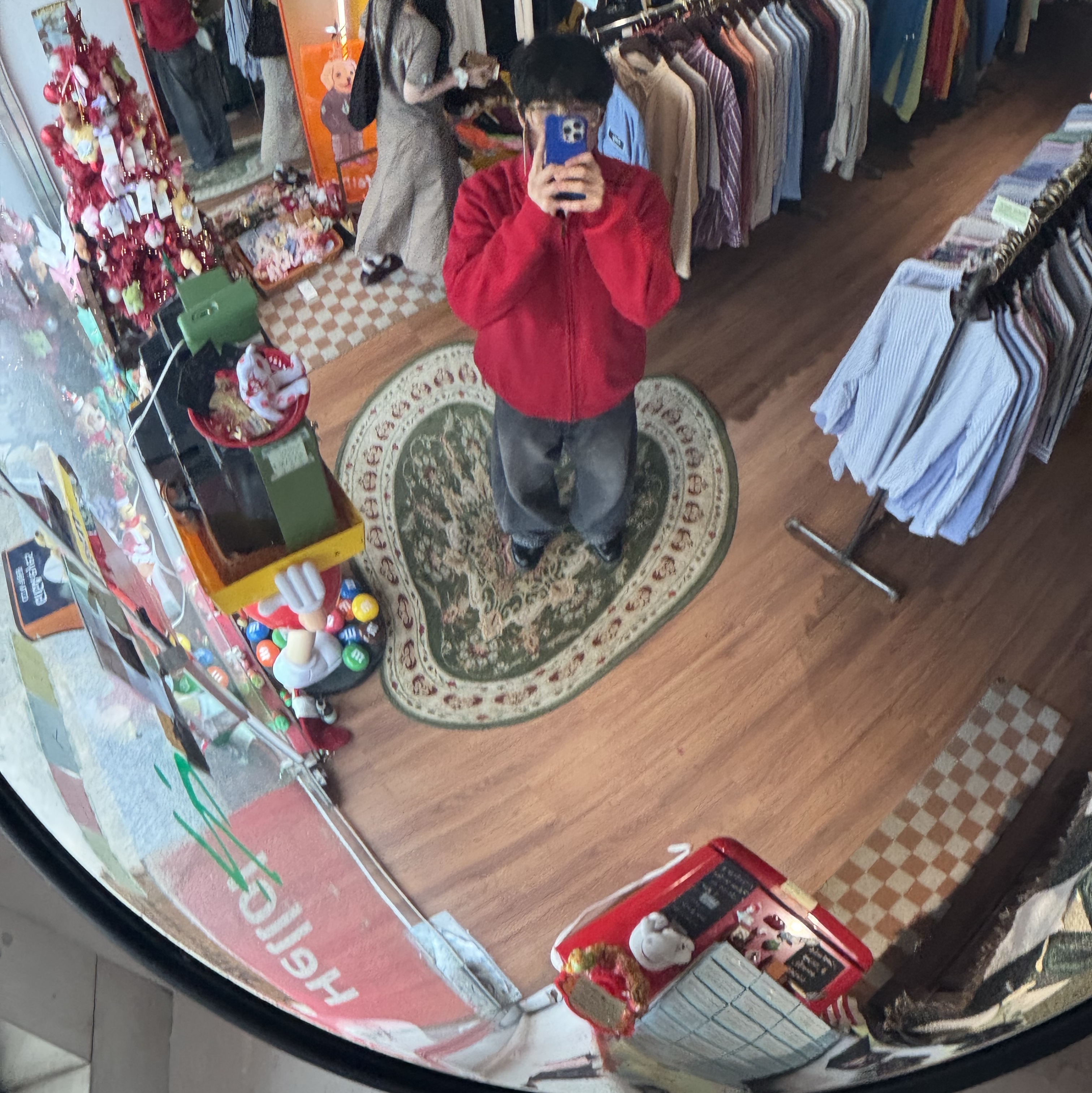 Hatchingroom Wide Curve Jeans Washed Black, Dr. Martens 1461 Smooth Black 착용 스타일 - 2