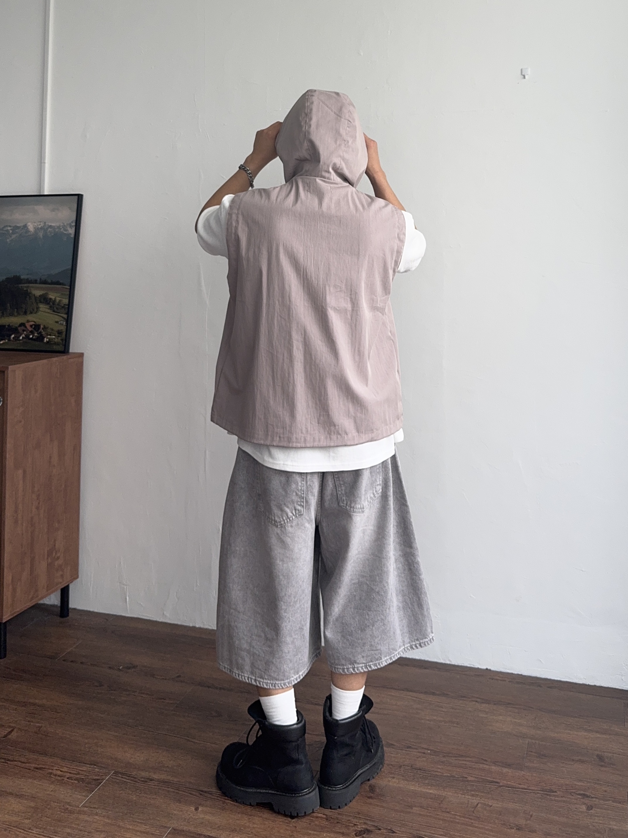 LOSTGARDEN Route Black 착용 스타일 - 3