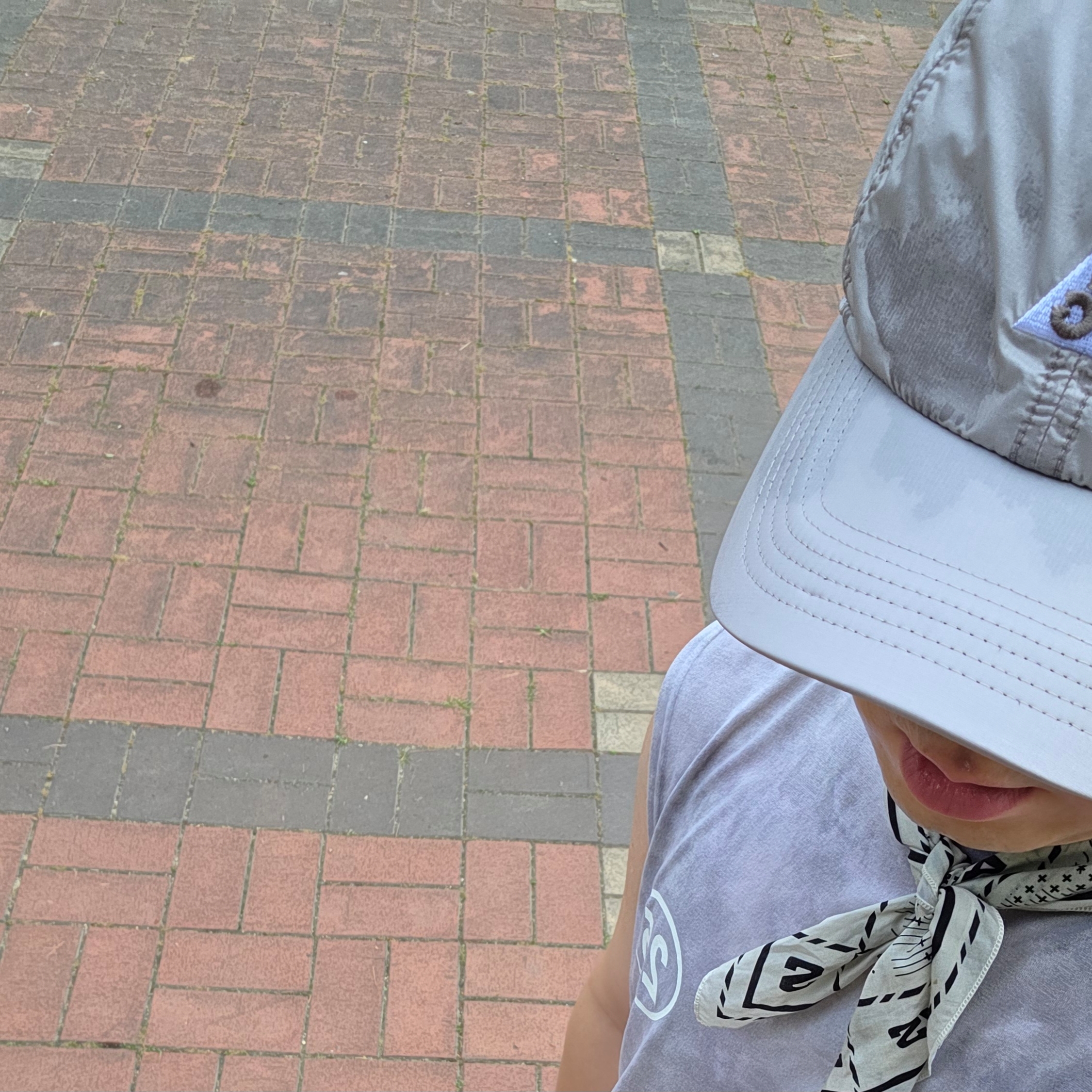 Nike ACG Dri-Fit Club Trail Cap College Grey 착용 스타일