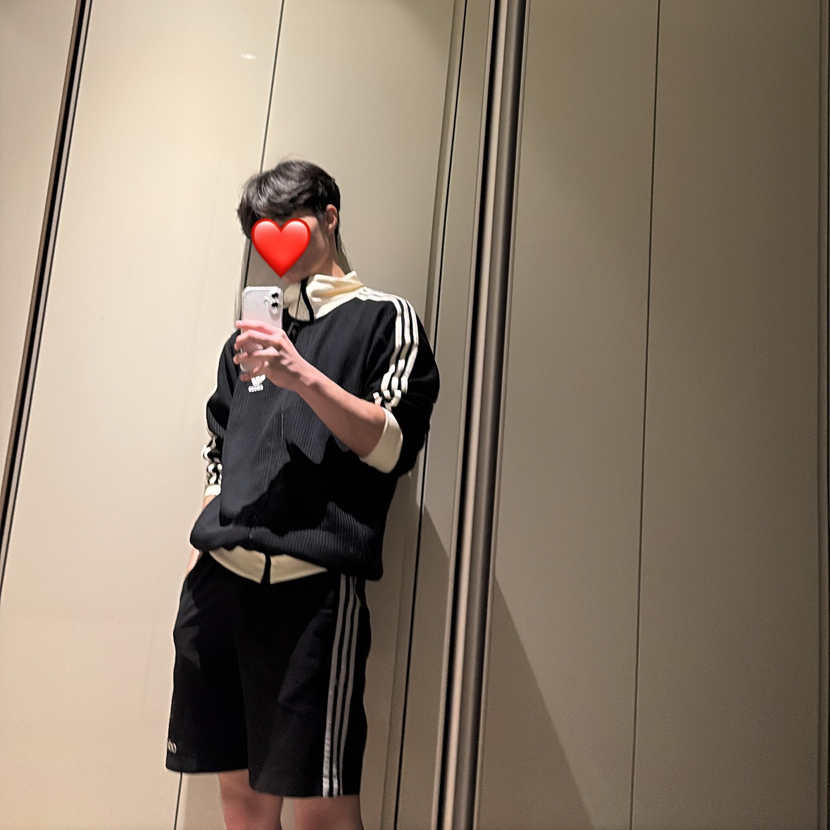 Adidas Waffle Beckenbauer Track Top Black - KR Sizing 착용 스타일