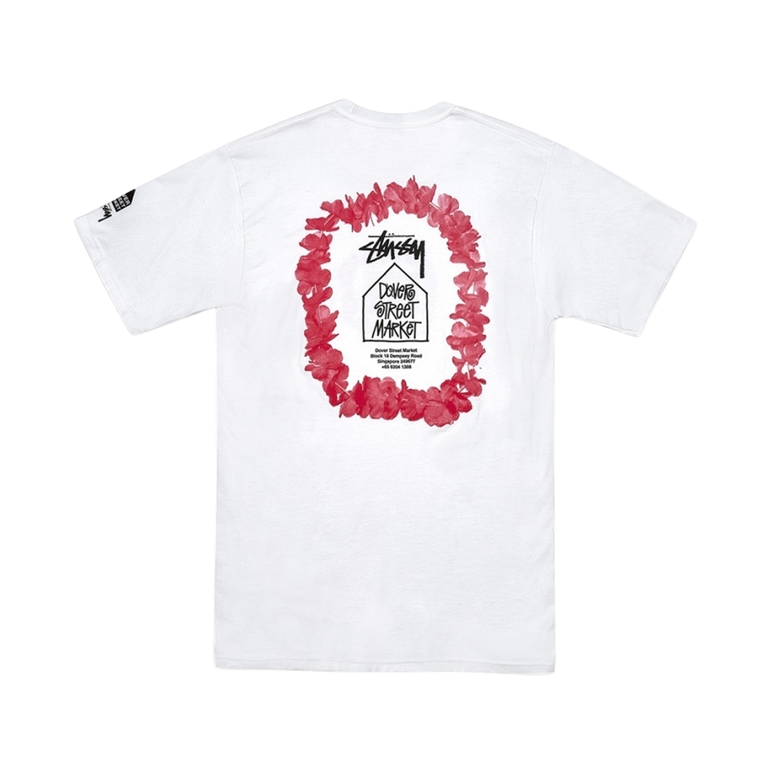 100194305 Stussy x DSM Singapore 1st Anniversary T-Shirt White