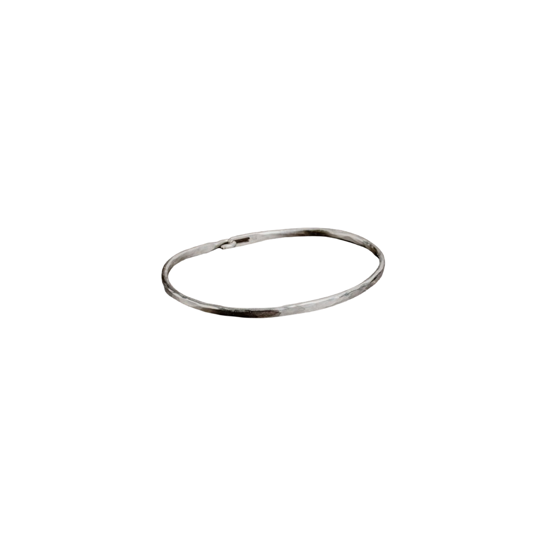 베르크슈타트 뮌헨 뱅글 후크 포지드 실버 - 25FW(Werkstatt:Munchen Bangle Hook Forged Silver - 25FW)