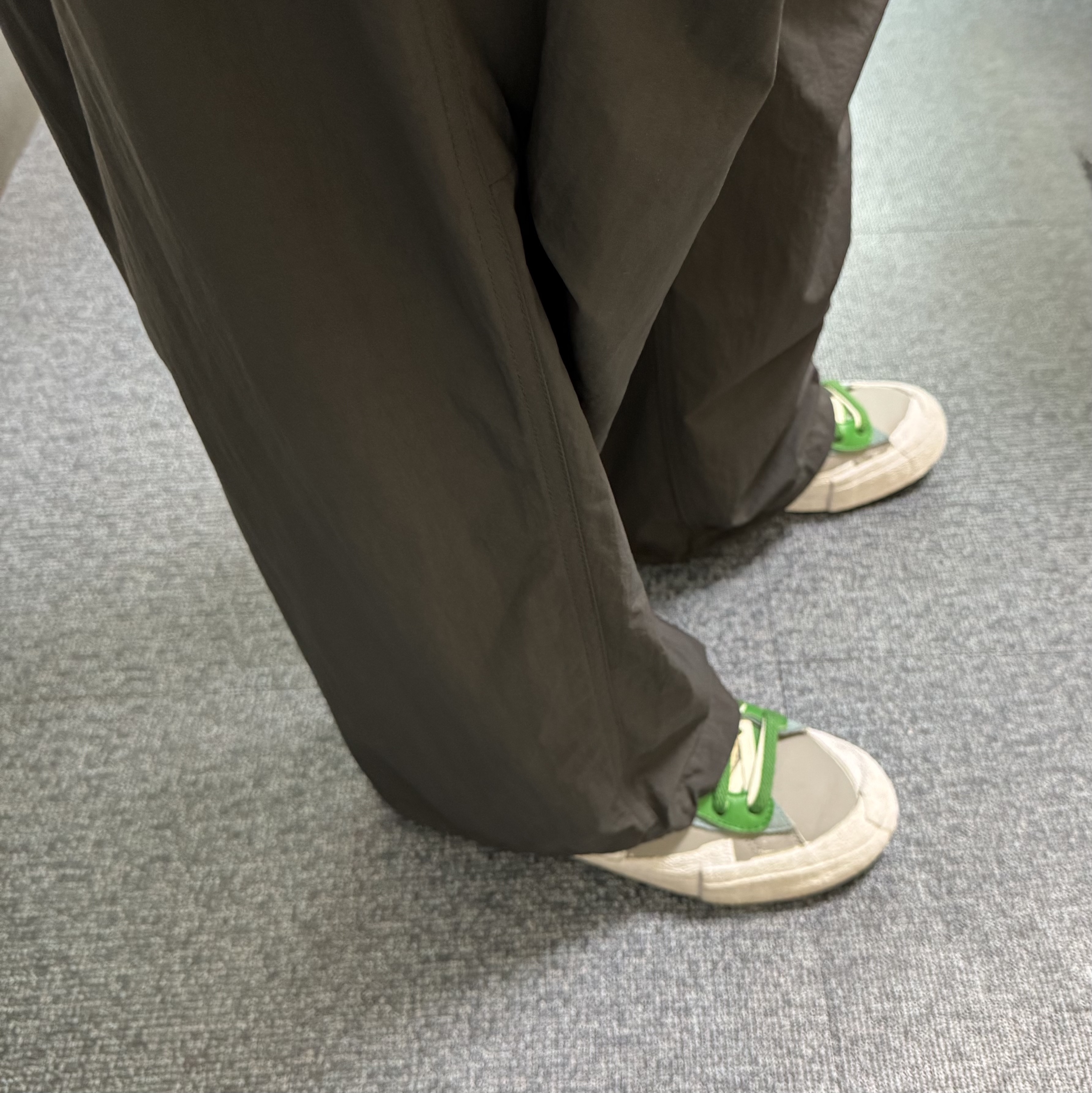 Nike x Sacai Blazer Low Classic Green 착용 스타일