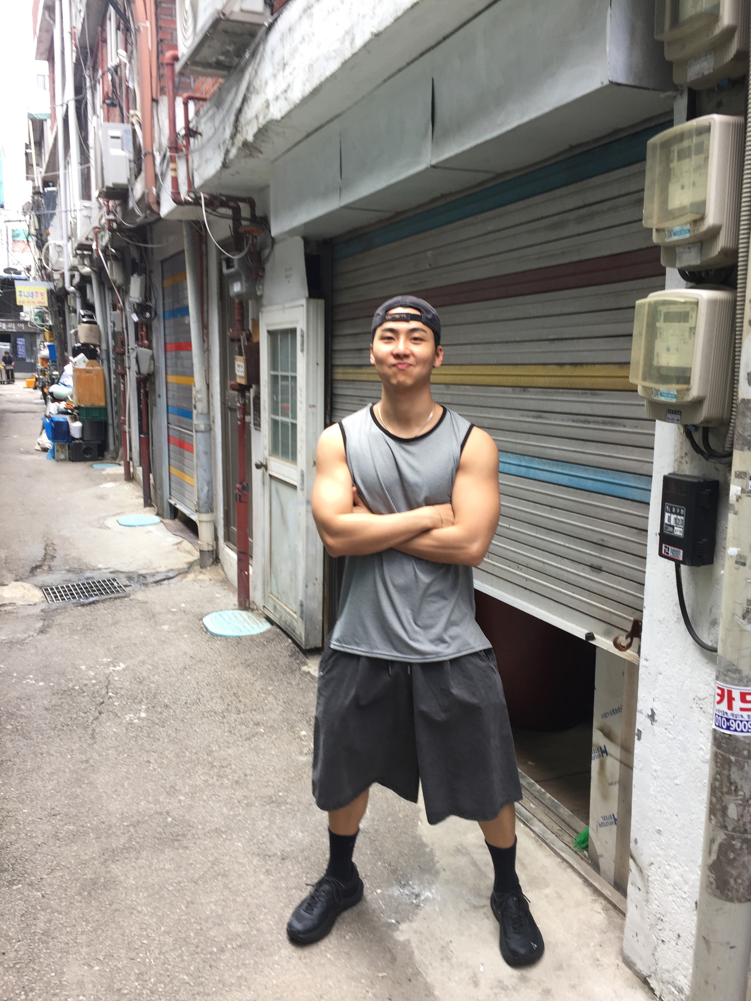 Roa Hiking Sella Black 착용 스타일 - 1