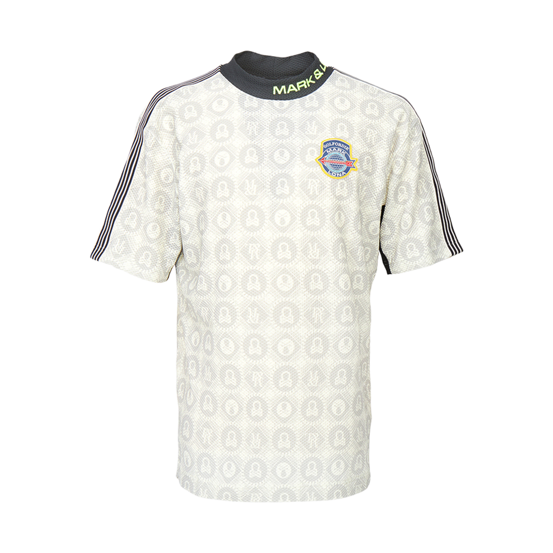 MLM-5A-AA12 Mark & Lona Golf Wear Short Sleeve T-Shirt Ivory