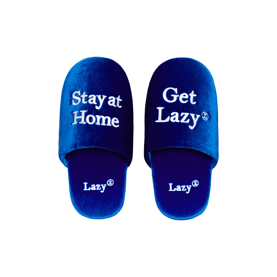 Stay Room Shoes - Blue LAZYZ Stay Room Shoes - Blue