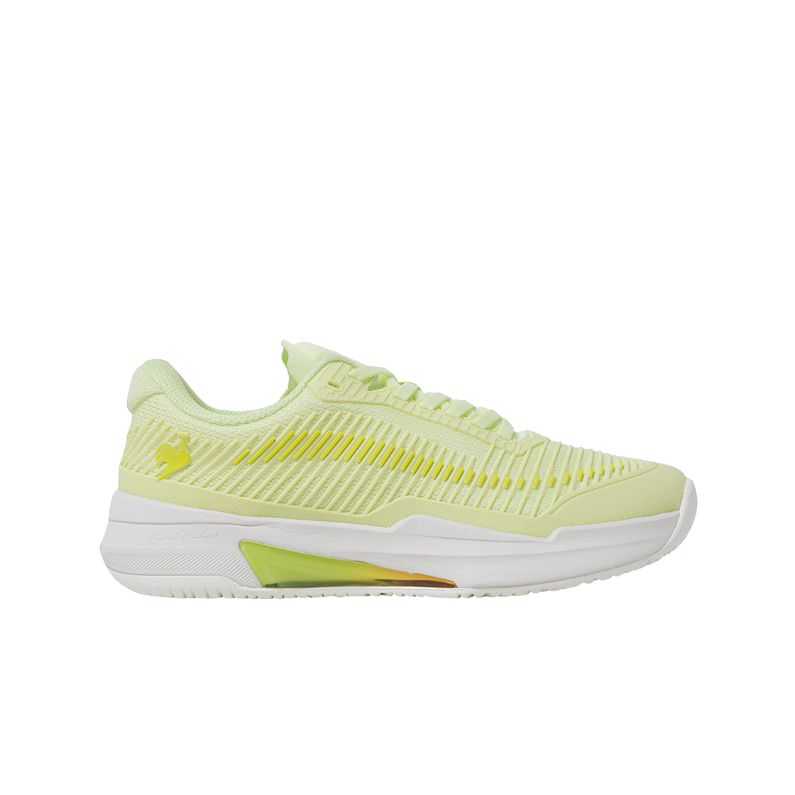 QQ123TPE11_LIM0 le coq sportif Le Court Advanced Lime
