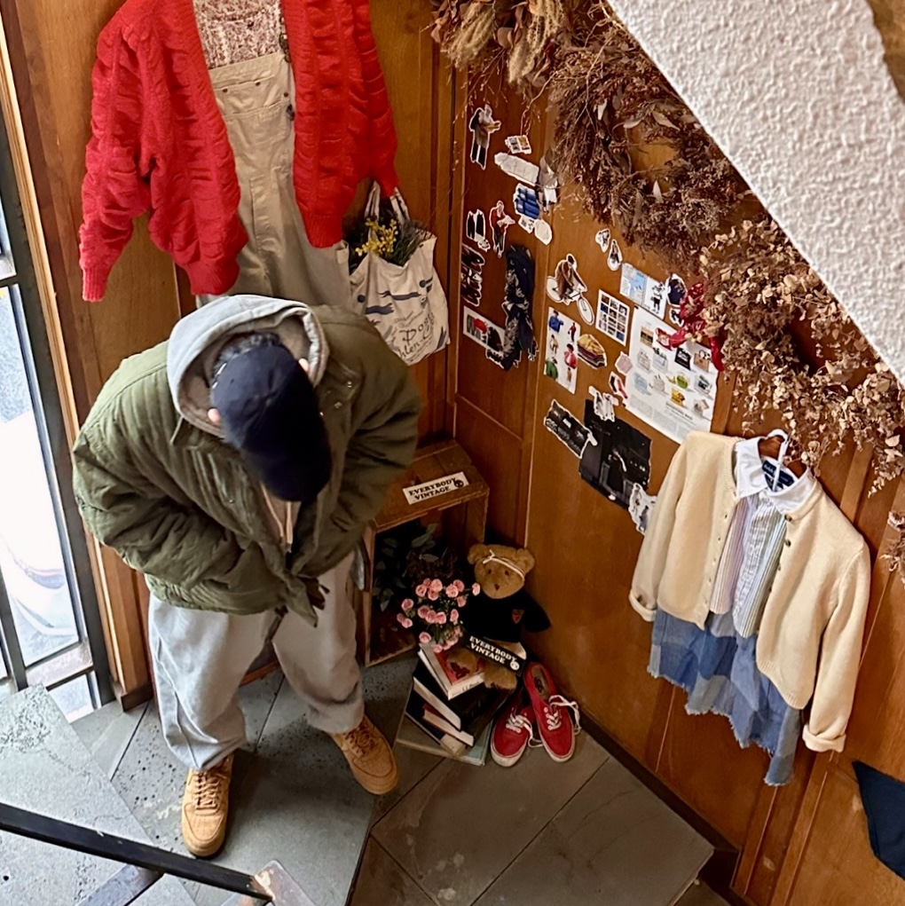 (W) Nike Air Force 1 '07 WB Flax Wheat 착용 스타일