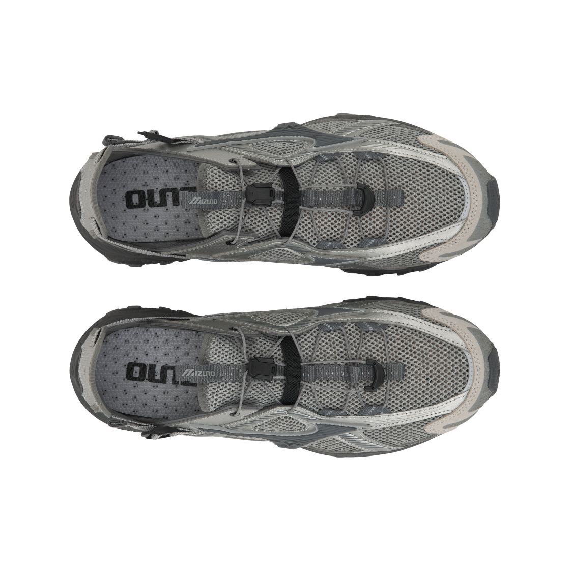 D1GH241906 Mizuno Racer Trail SE Silver Grey - #5