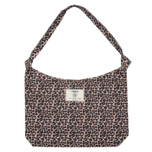 lr25ss08 Leterie Leopard Shoulder Bag_Beige