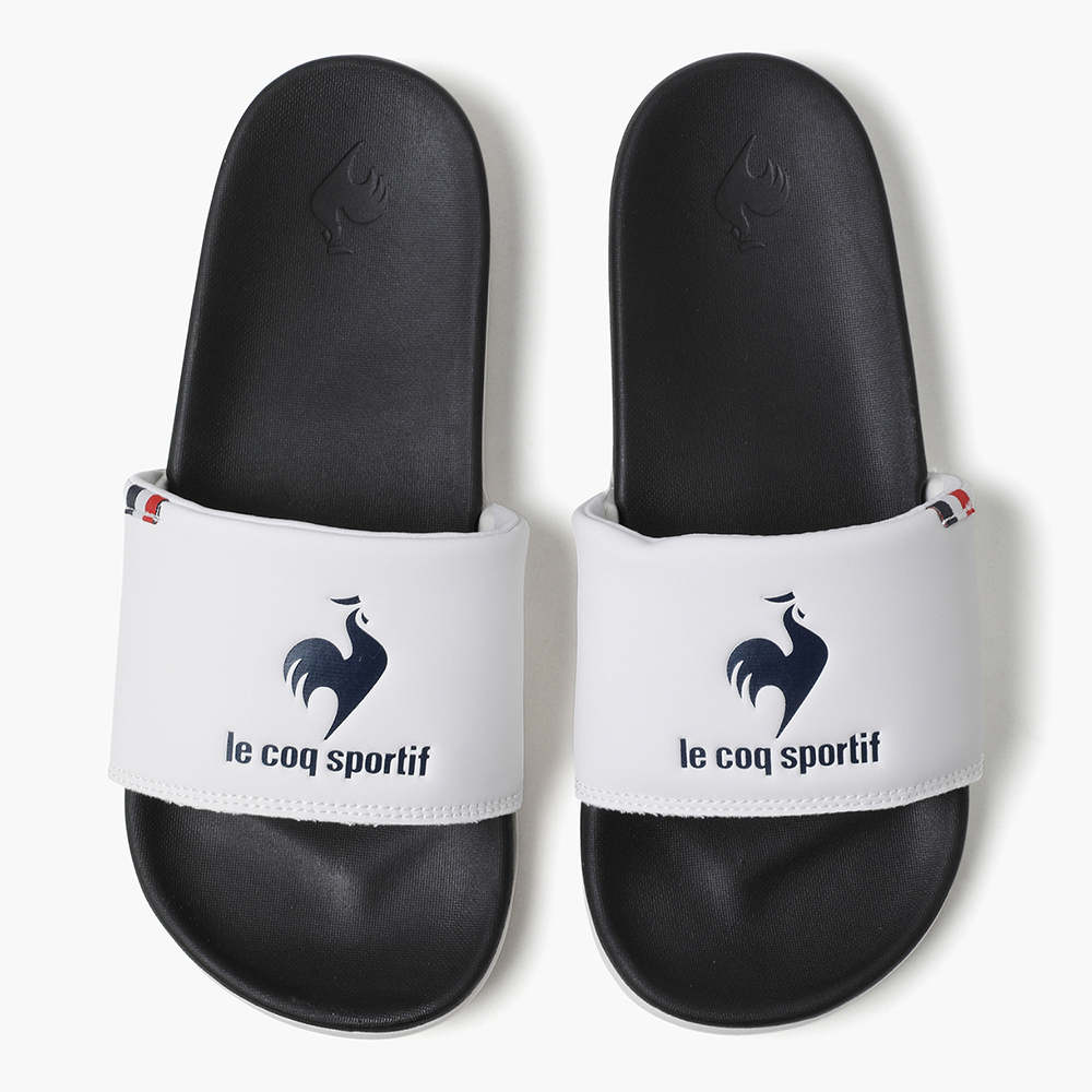 르꼬끄 스포르티브 LCS 슬라이드 - 화이트(QQ113LSD11)(le coq sportif Lecoq Slide White) - 5