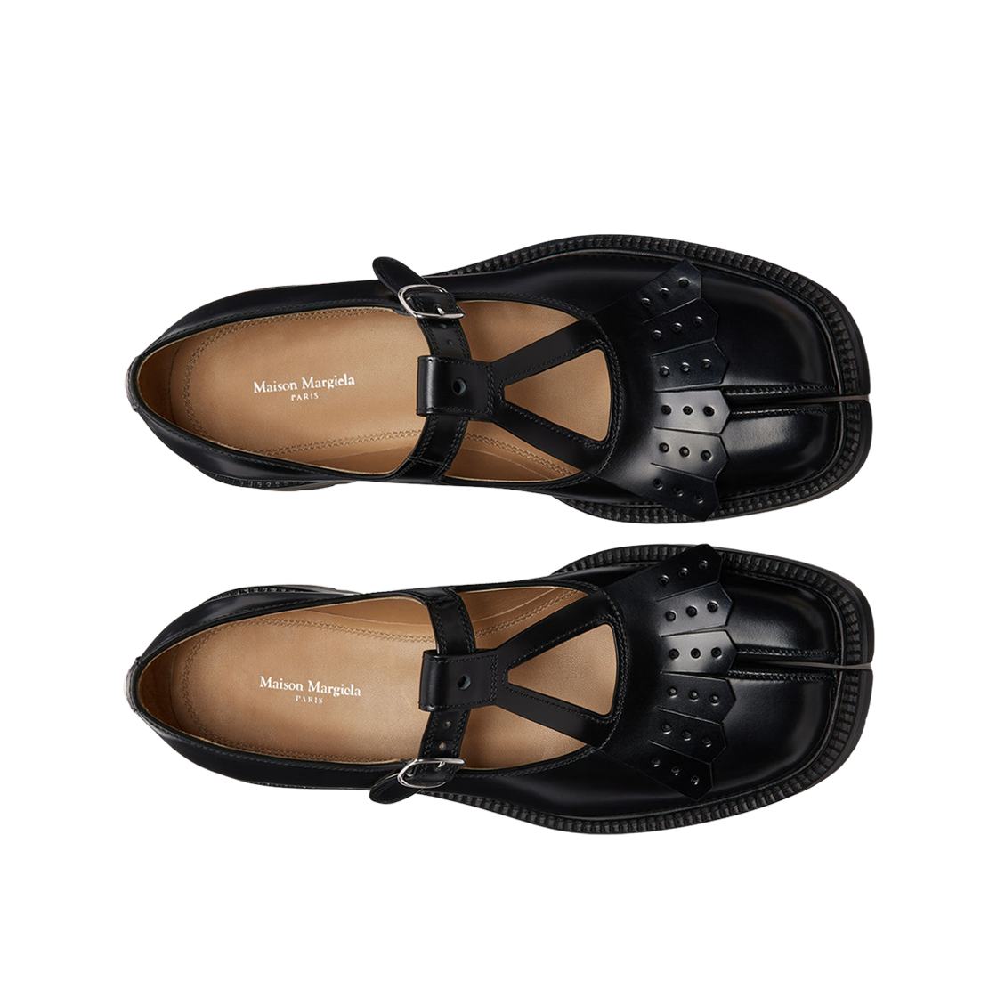 (W) 메종 마르지엘라 타비 컨트리 메리 제인 블랙((W) Maison Margiela Tabi Country Mary Jane Black) - 2