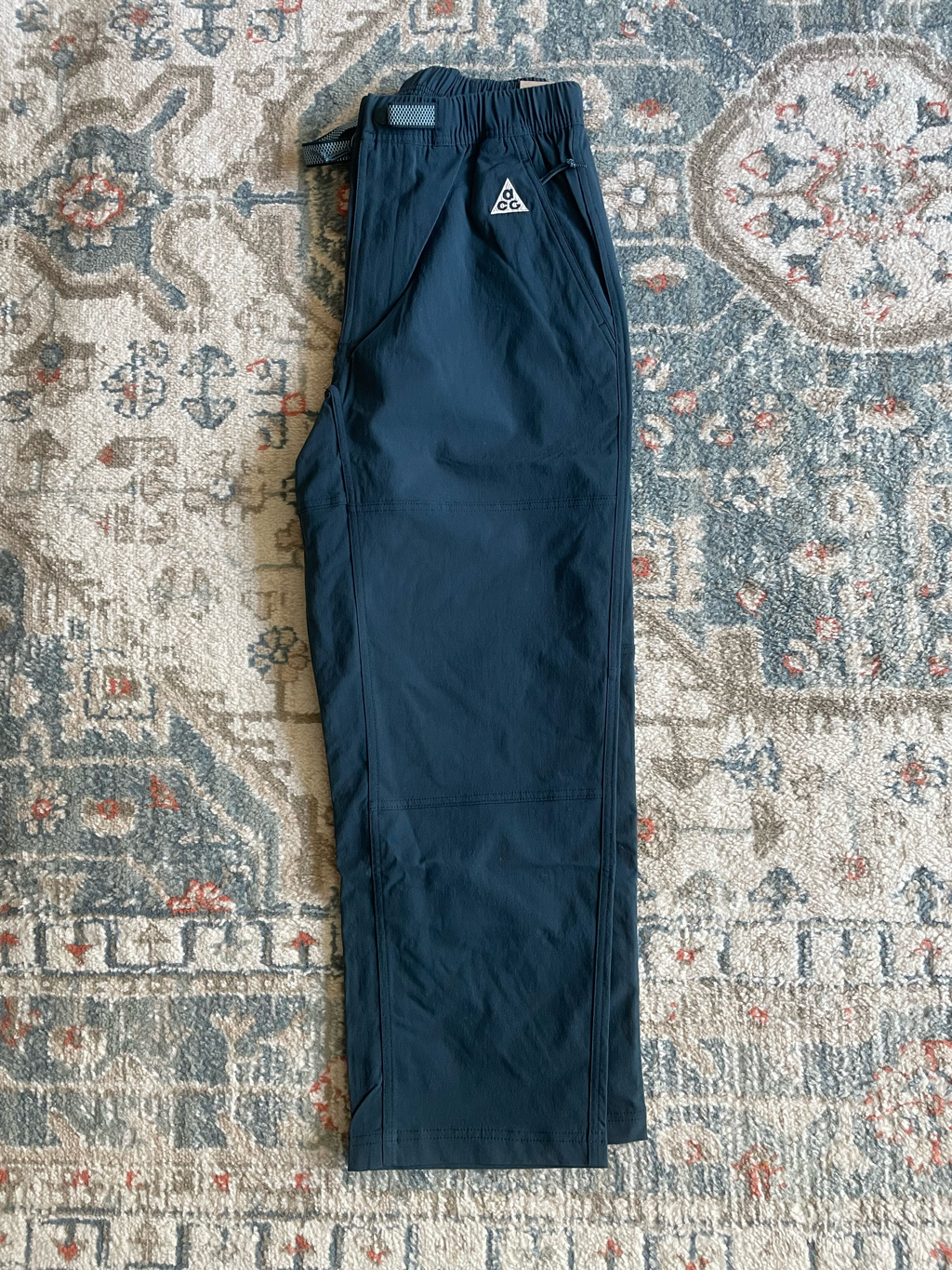 Nike ACG UV Hiking Pants Navy - Asia 착용 스타일 - 2