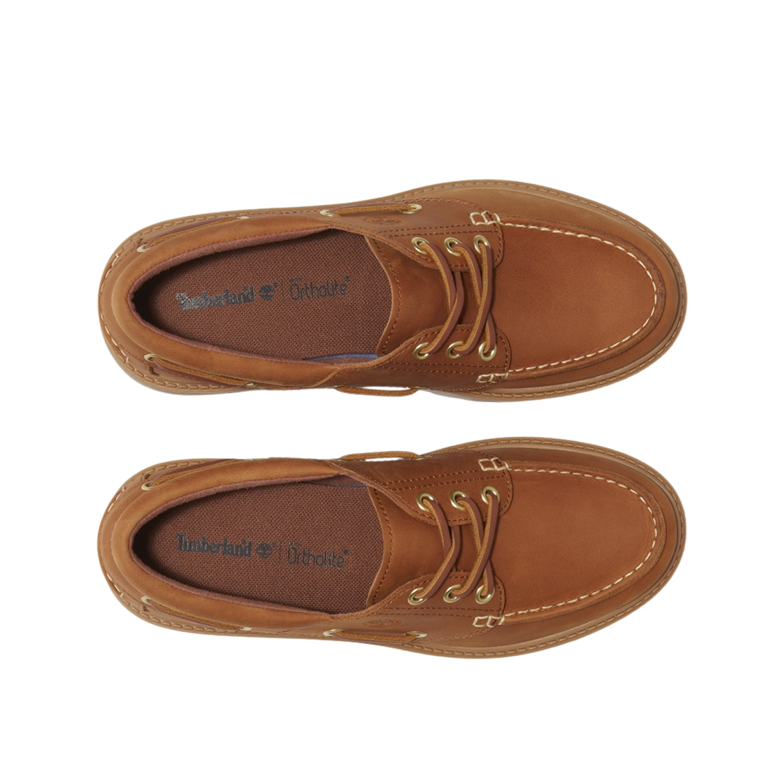 (W) 팀버랜드 스톤 스트릿 보트 슈즈 위트 브라운((W) Timberland Stone Street Boat Shoes Wheat Brown) - 2