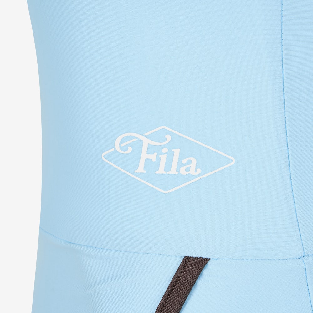 1100FS2SWH2459FLBU [6% 적립] FILA One-piece Skirt Rashguard Light Blue - #4