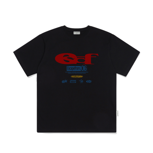 Tシャツ・カットソー ESCAPEFROM ESCF LOGO COLLAGE PRINT SLIMFIT T-shirt MUSINSA公式 | ESCAPEFROM Strawberry Dot ESCF Logo Collage