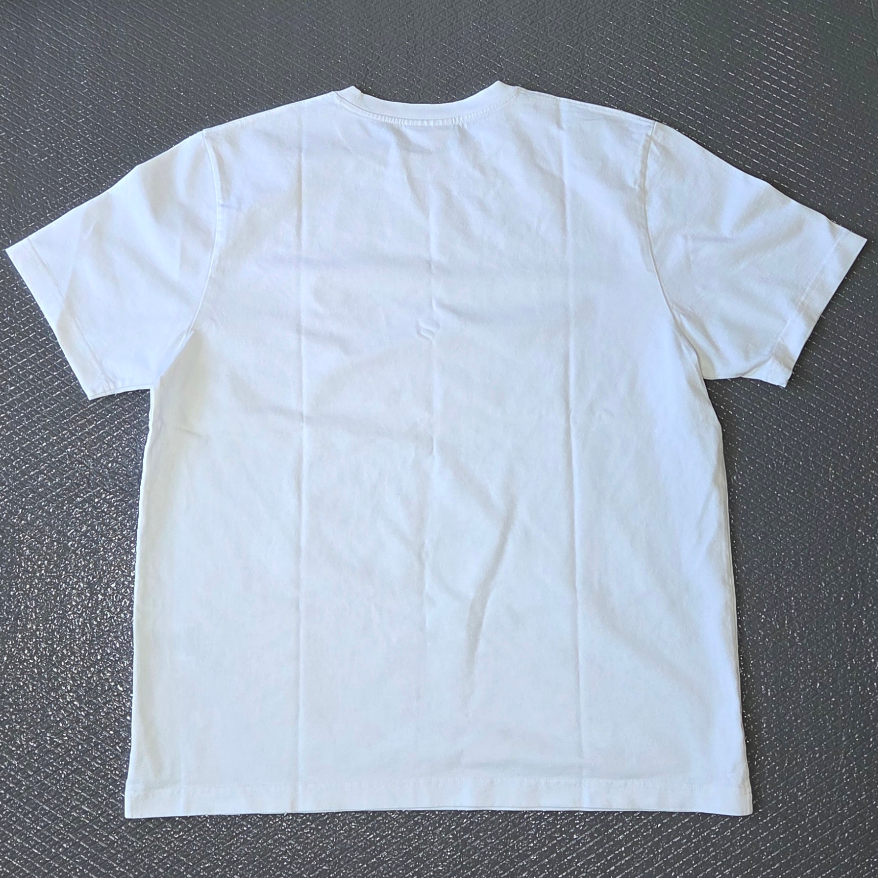 Maison Kitsune Bold Fox Head Patch Comfort T-Shirt White 착용 스타일 - 2