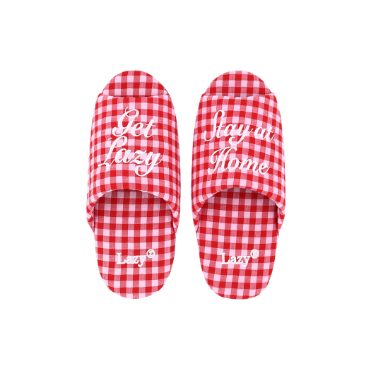 【LAZYZ】Dorothy Gingham Check Room Shoes Designer fashion, Seoul-fully created | W Concept