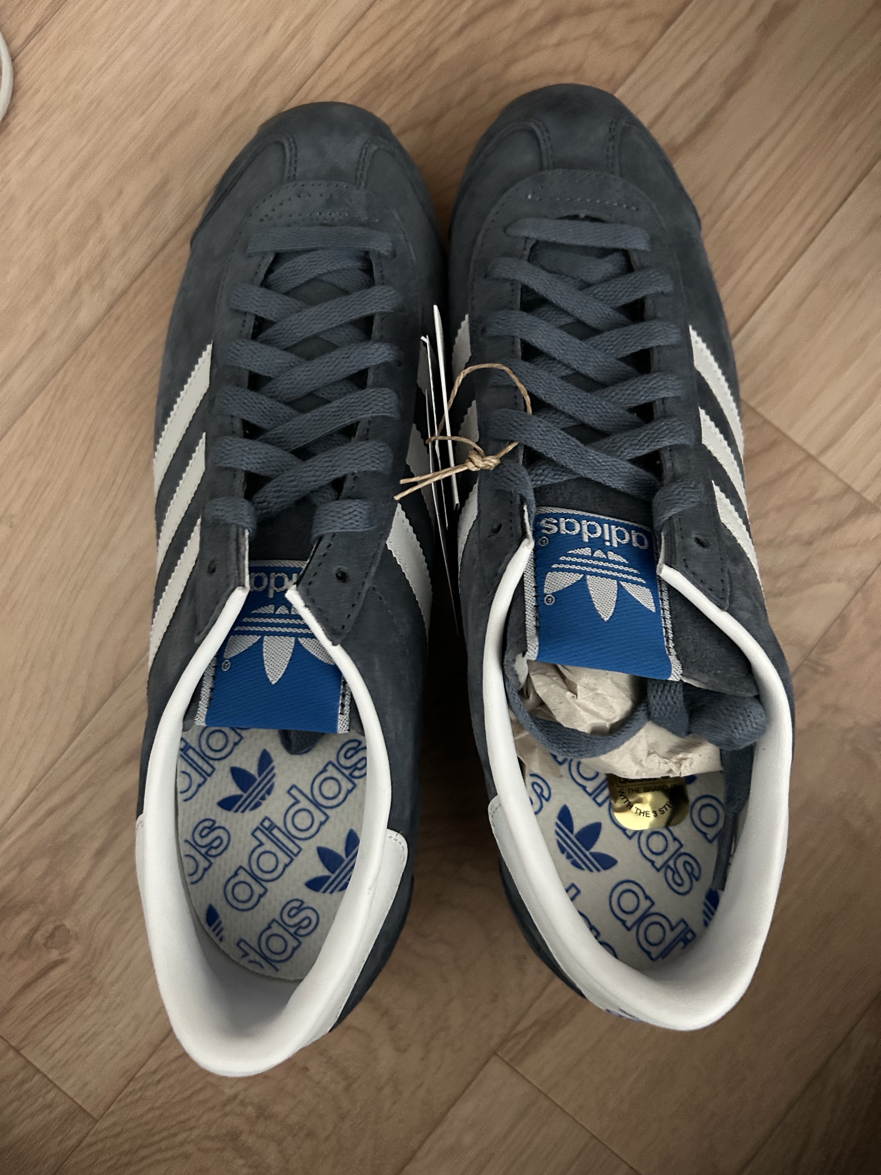 Adidas Country Japan Preloved Ink Blue 착용 스타일