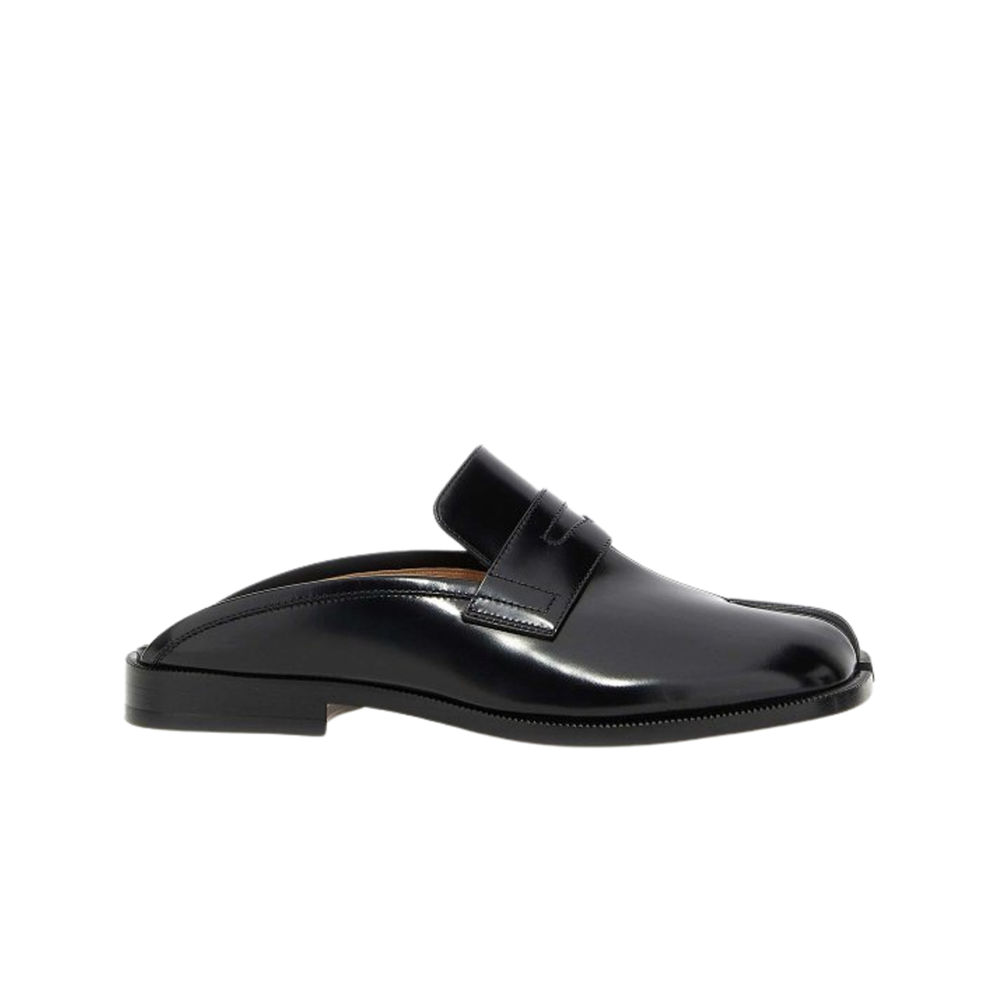 메종 마르지엘라 타비 시티 로퍼 뮬 블랙(Maison Margiela Tabi City Loafers Mules Black) - 1