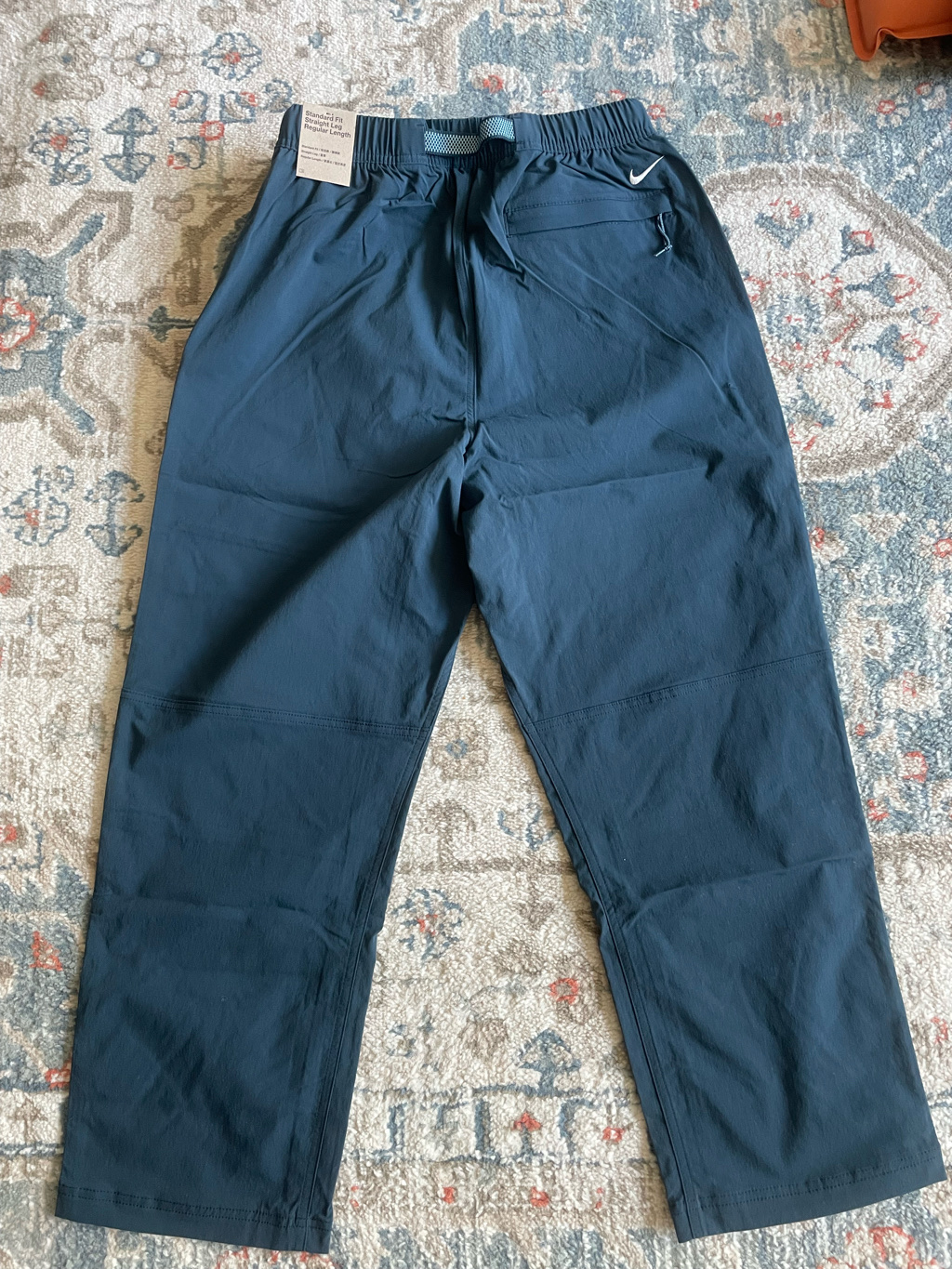 Nike ACG UV Hiking Pants Navy - Asia 착용 스타일 - 5