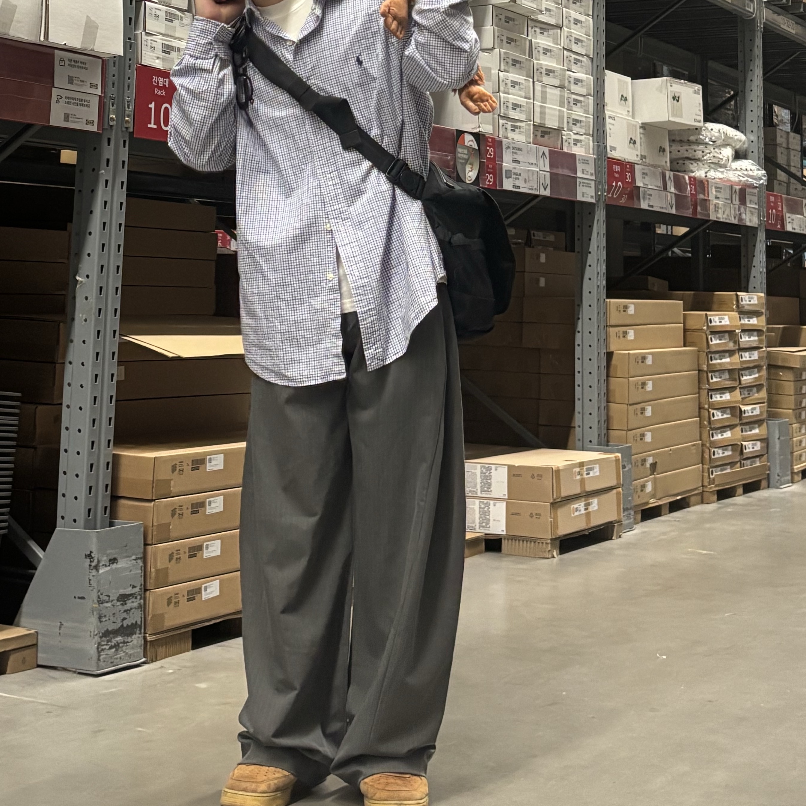 Adidas Mexico Adicolor 3S T-Shirt Noble Maroon - KR Sizing, (W) Adidas Sambae Cloud White Core Black 착용 스타일 - 3