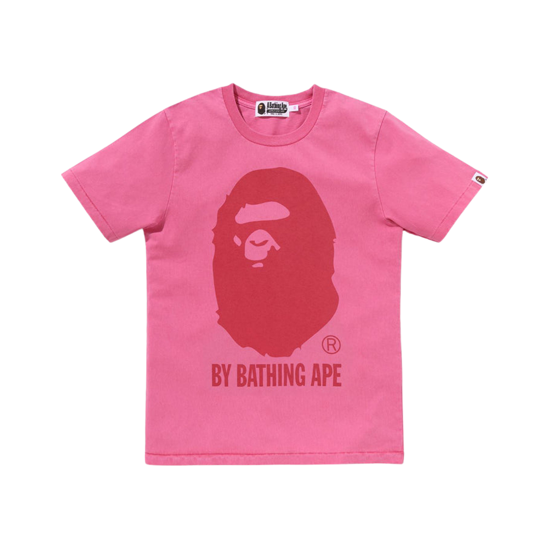 - (W) BAPE Overdye By Bathing Ape T-Shirt Pink