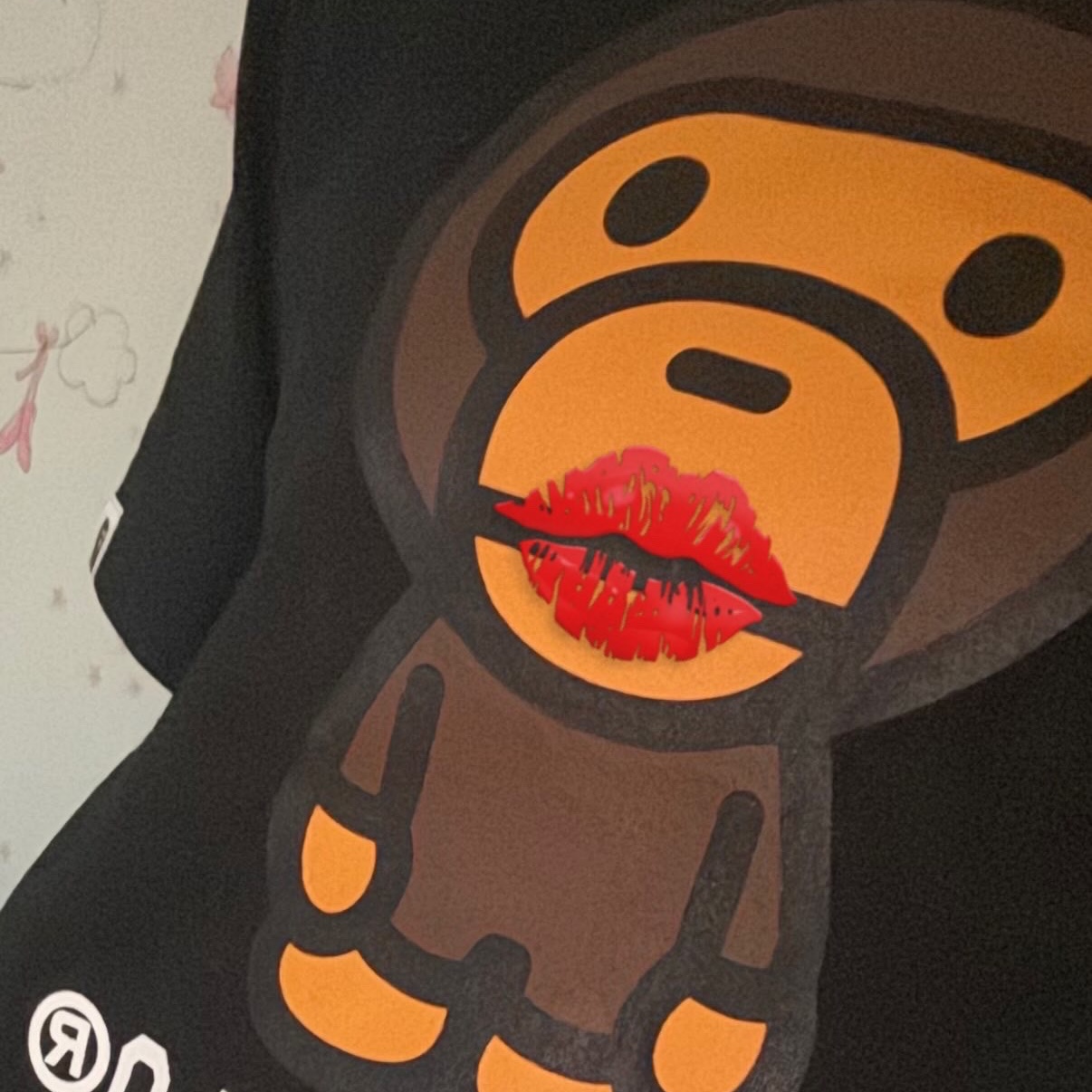 BAPE Baby Milo T-Shirt Black 착용 스타일