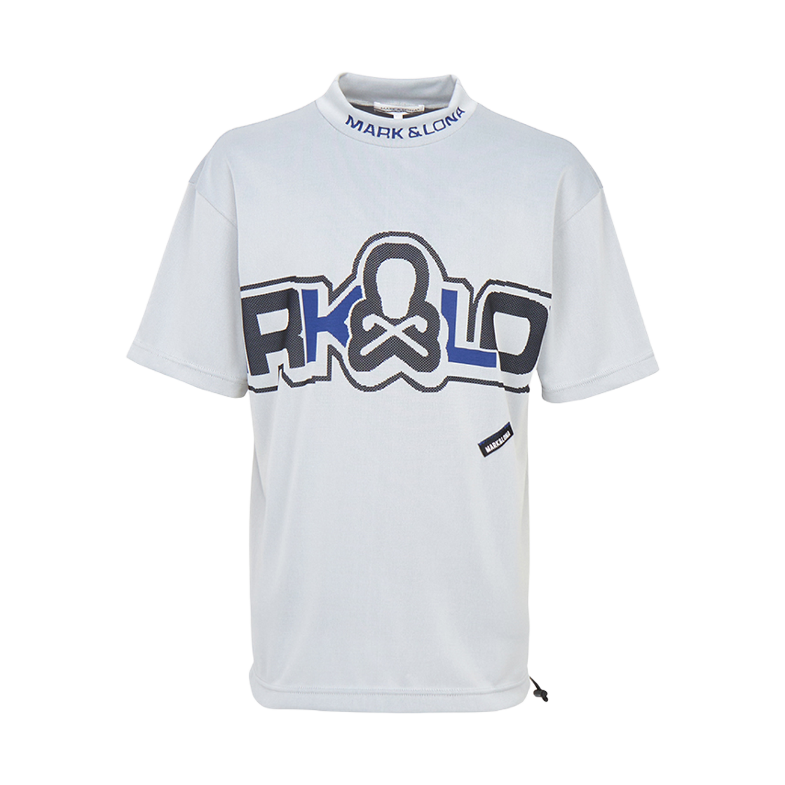 MLM-5A-AA08 Mark & Lona Golf Wear Short Sleeve T-Shirt Gray