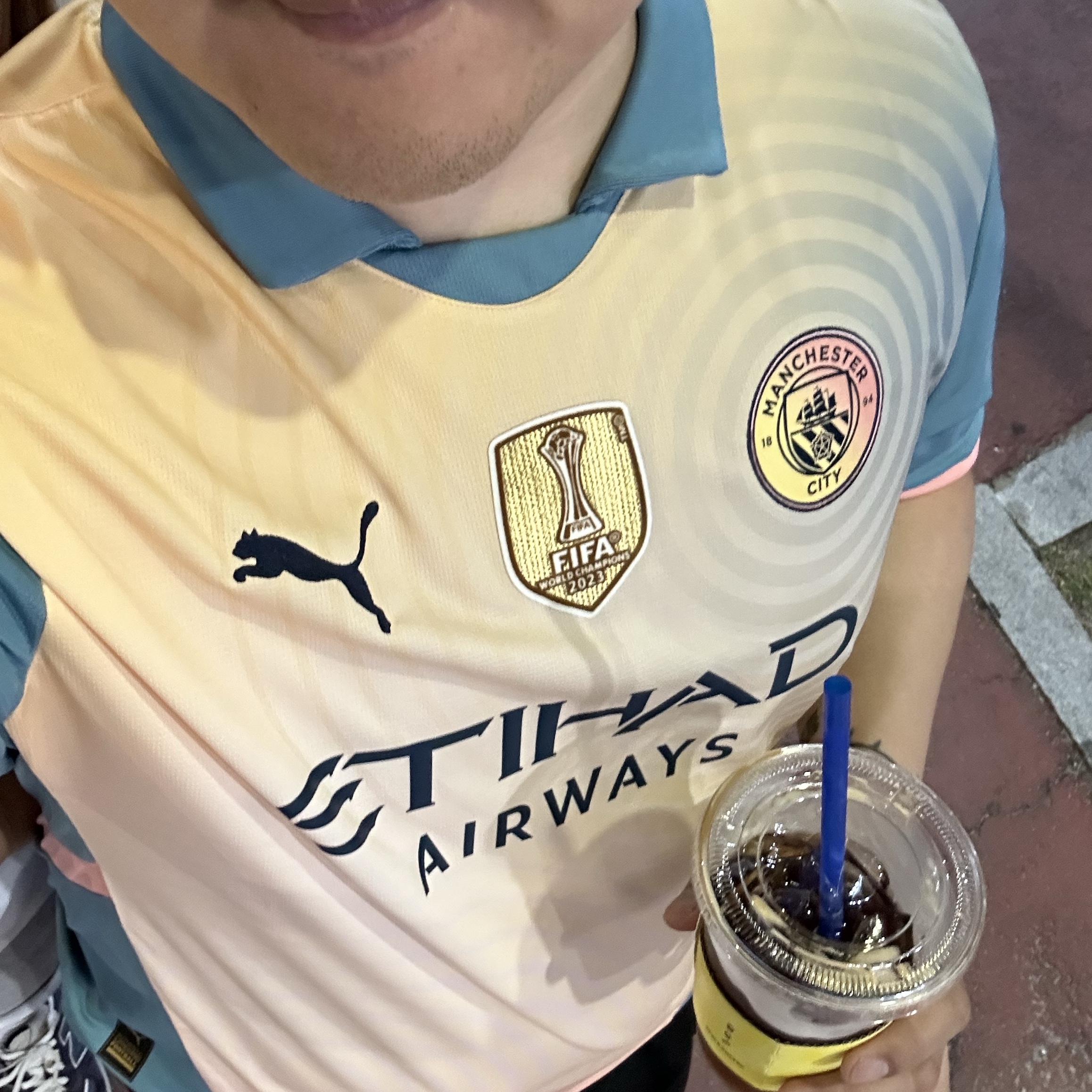 Puma Manchester City 2024/25 4th Jersey Rosebay Bold Blue (Non Marking Ver.) 착용 스타일 - 1