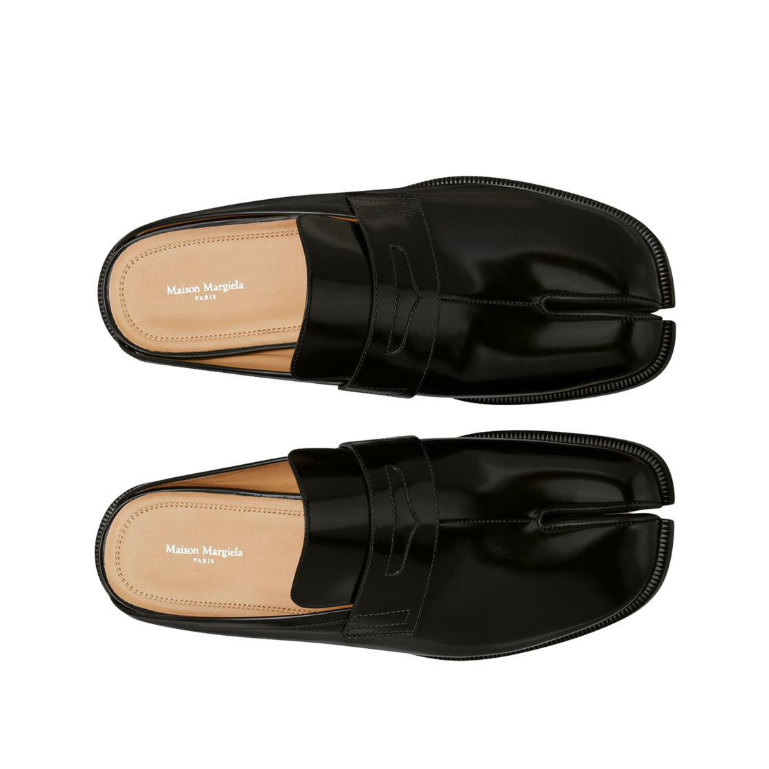 메종 마르지엘라 타비 시티 로퍼 뮬 블랙(Maison Margiela Tabi City Loafers Mules Black) - 2