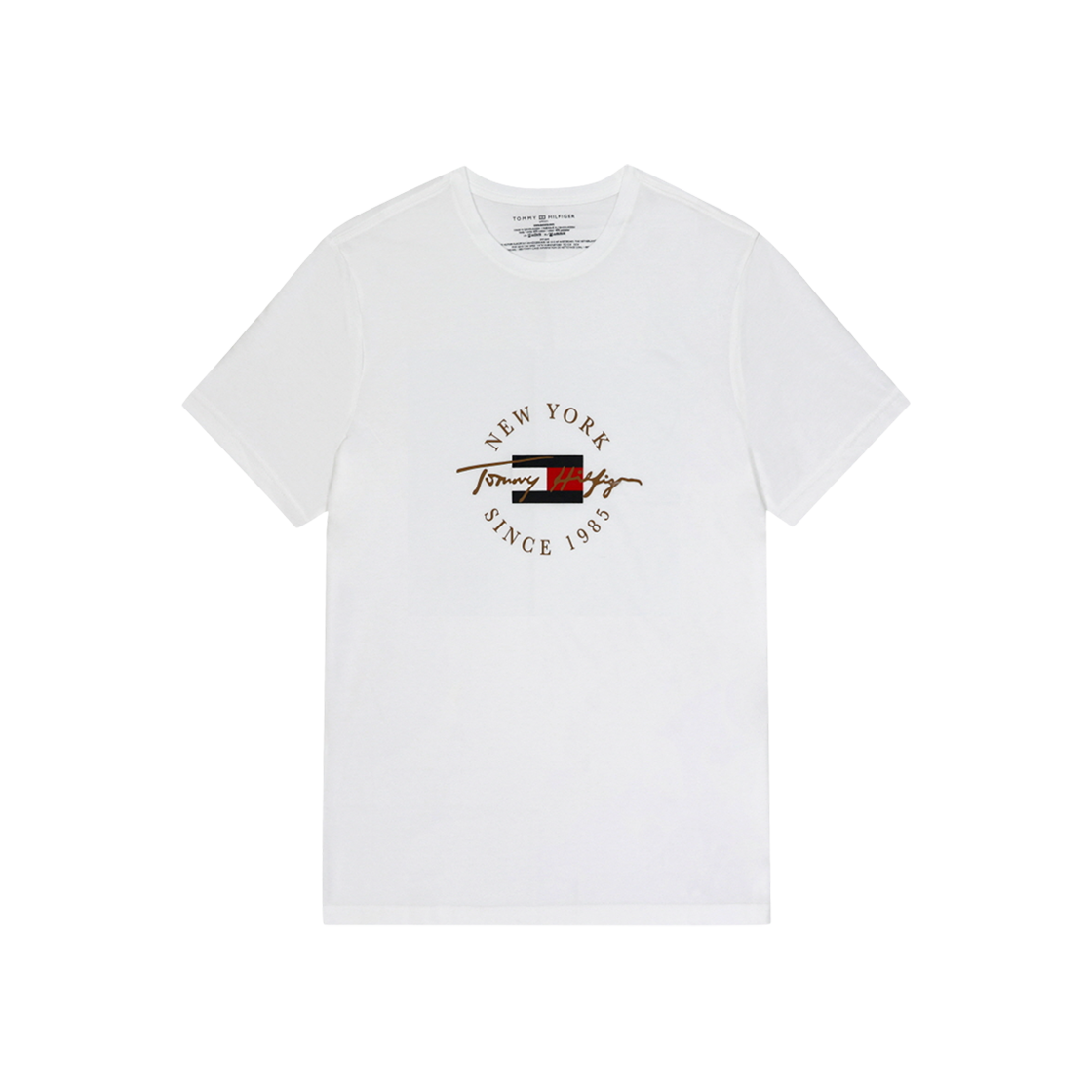 타미 힐피거 로고 티셔츠 화이트(Tommy Hilfiger Logo T-Shirt White)