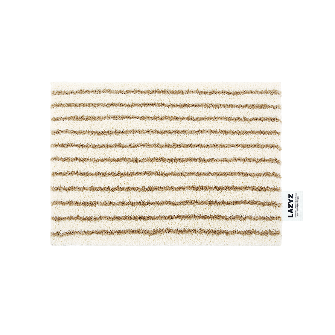 레이지지 세일러 스트라이프 러그 샌드 베이지(LAZYZ Sailor Stripe Rug - Sand Beige)
