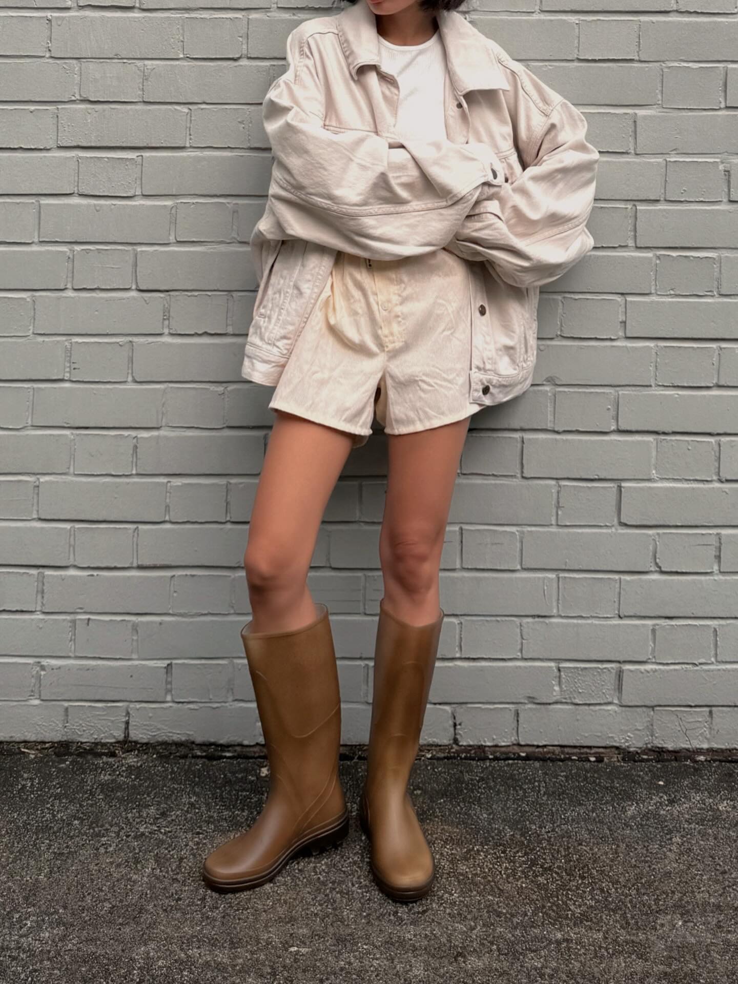 Plasticana Women Kapitana Long Boot Chanvre - 25SS 착용 스타일