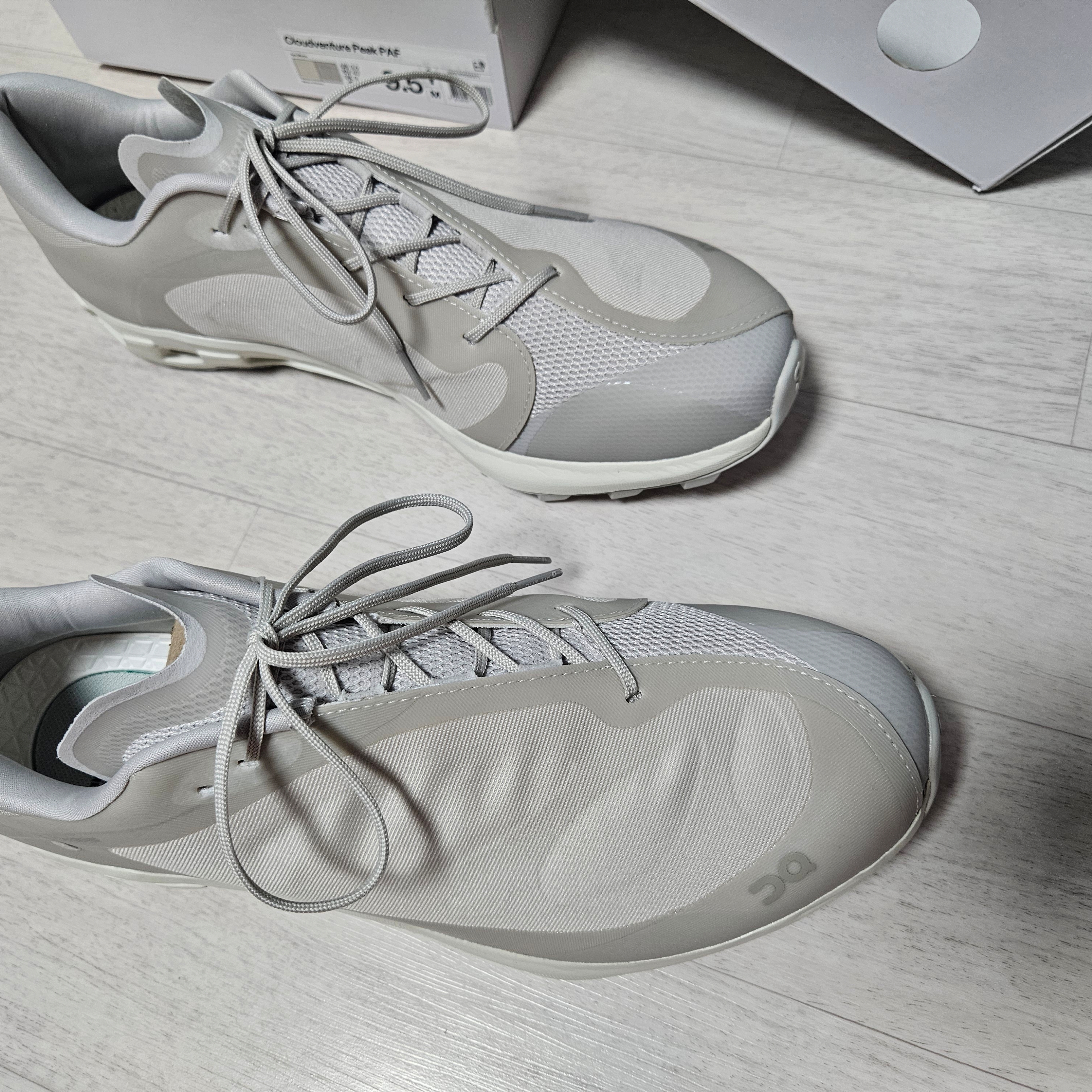 On Running x Post Archive Faction (Paf) Cloudventure Peak Ice Moon 착용 스타일 - 2