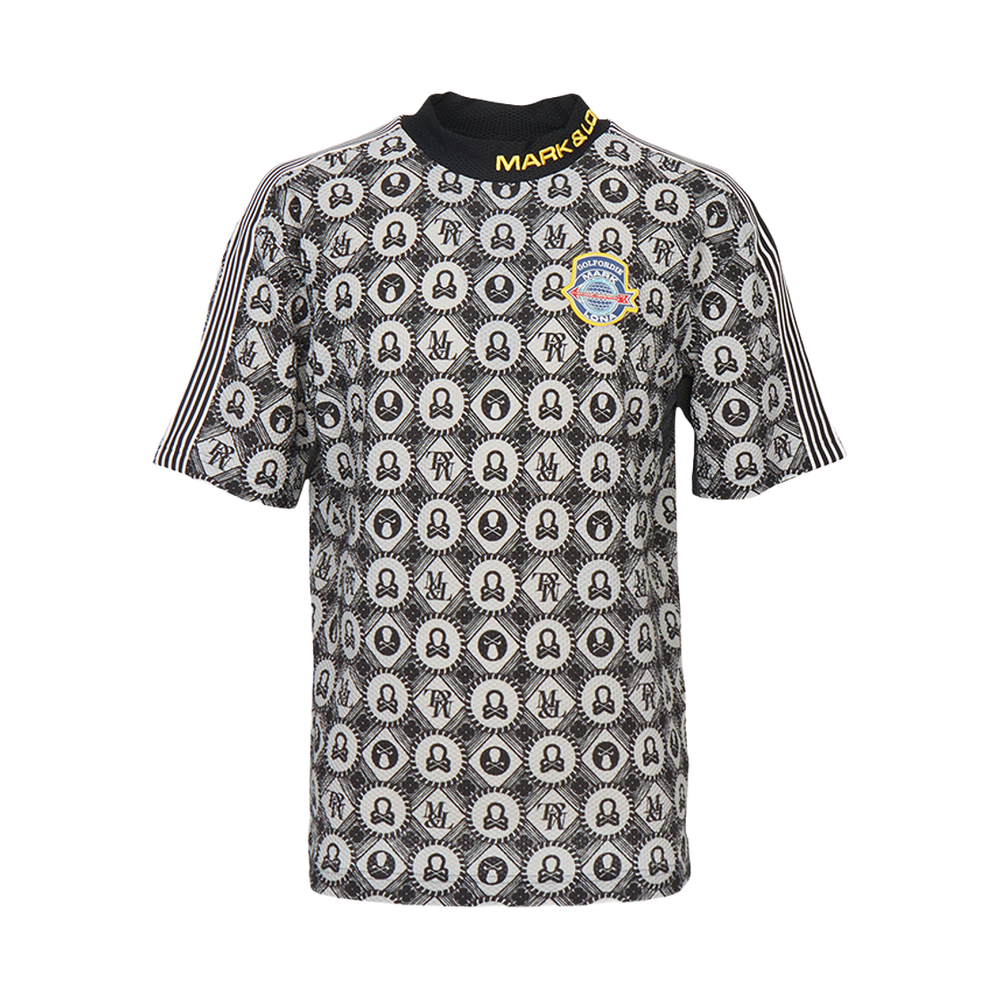 MLM-5A-AA12 Mark & Lona Golf Wear Short Sleeve T-Shirt Black