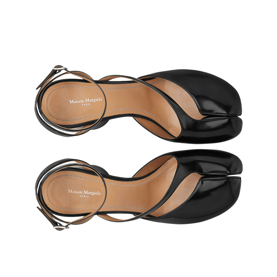 (W) 메종 마르지엘라 타비 펌프스 샌들 블랙((W) Maison Margiela Tabi Pumps Sandal Black) - 2