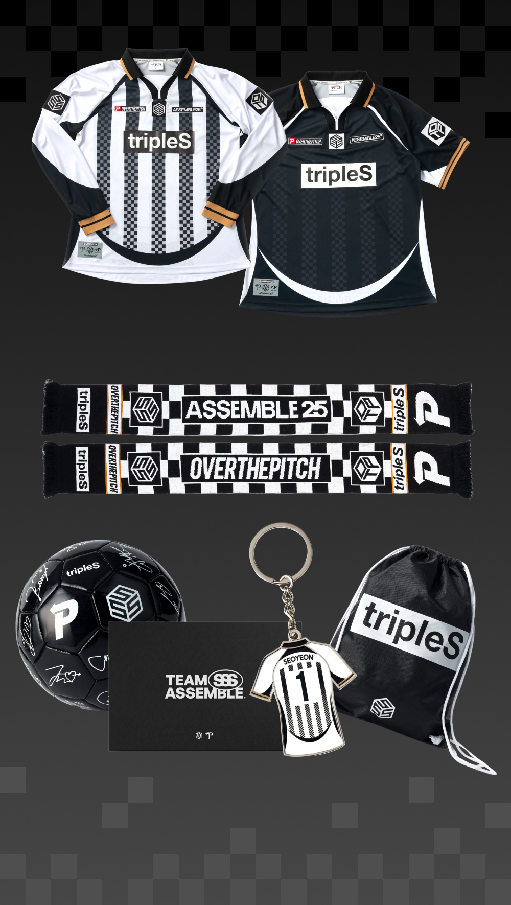 Exclusive - tripleS x Over The Pitch Merch | KREAM